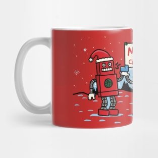 Merry Christmas - Stupid Cute Robots #3 Mug